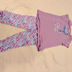 Limited too, 2 piece mermaid set